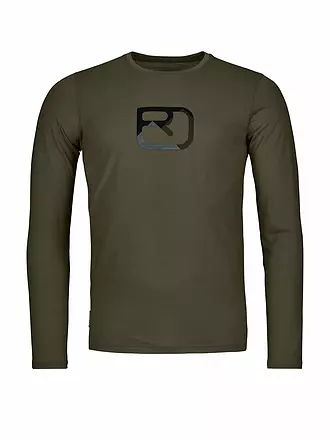 ORTOVOX | Camiseta funcional para hombre MTN Silhouette 150 COOL Tencel | olive